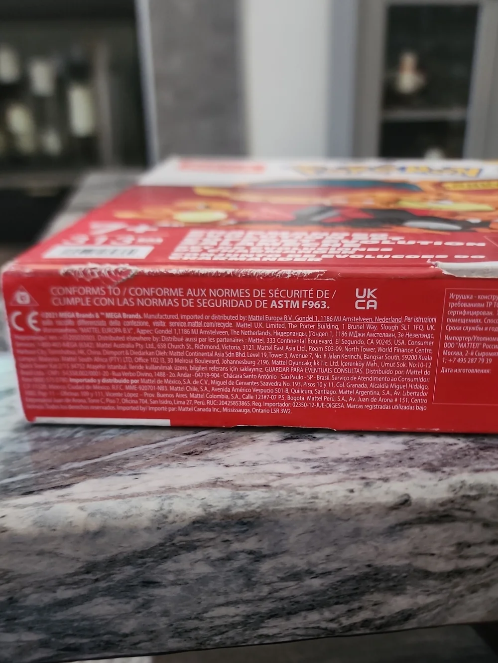 Mega Construx Pokémon Charmander evolution set! Toy 313 Pieces. NIB!